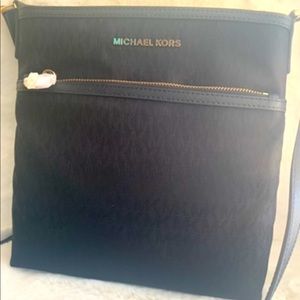 Michael Kors Black Kempton Messenger